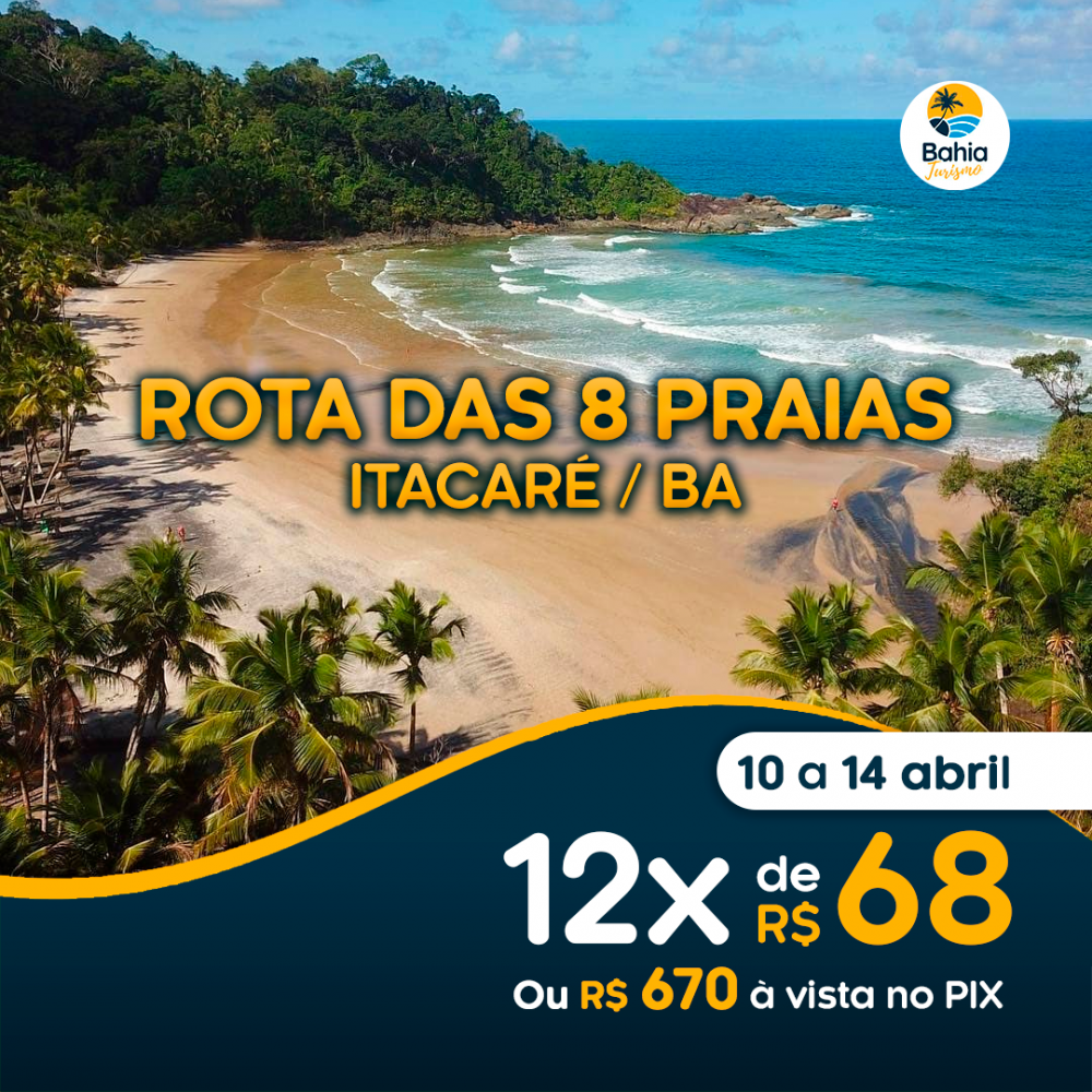 Rota das 8 Praias - Itacaré BA